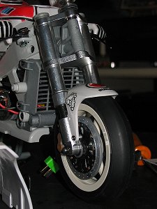 GPM Kyosho Aluminum Upgrade REAR SHOCK For HOR Bike  BLACK